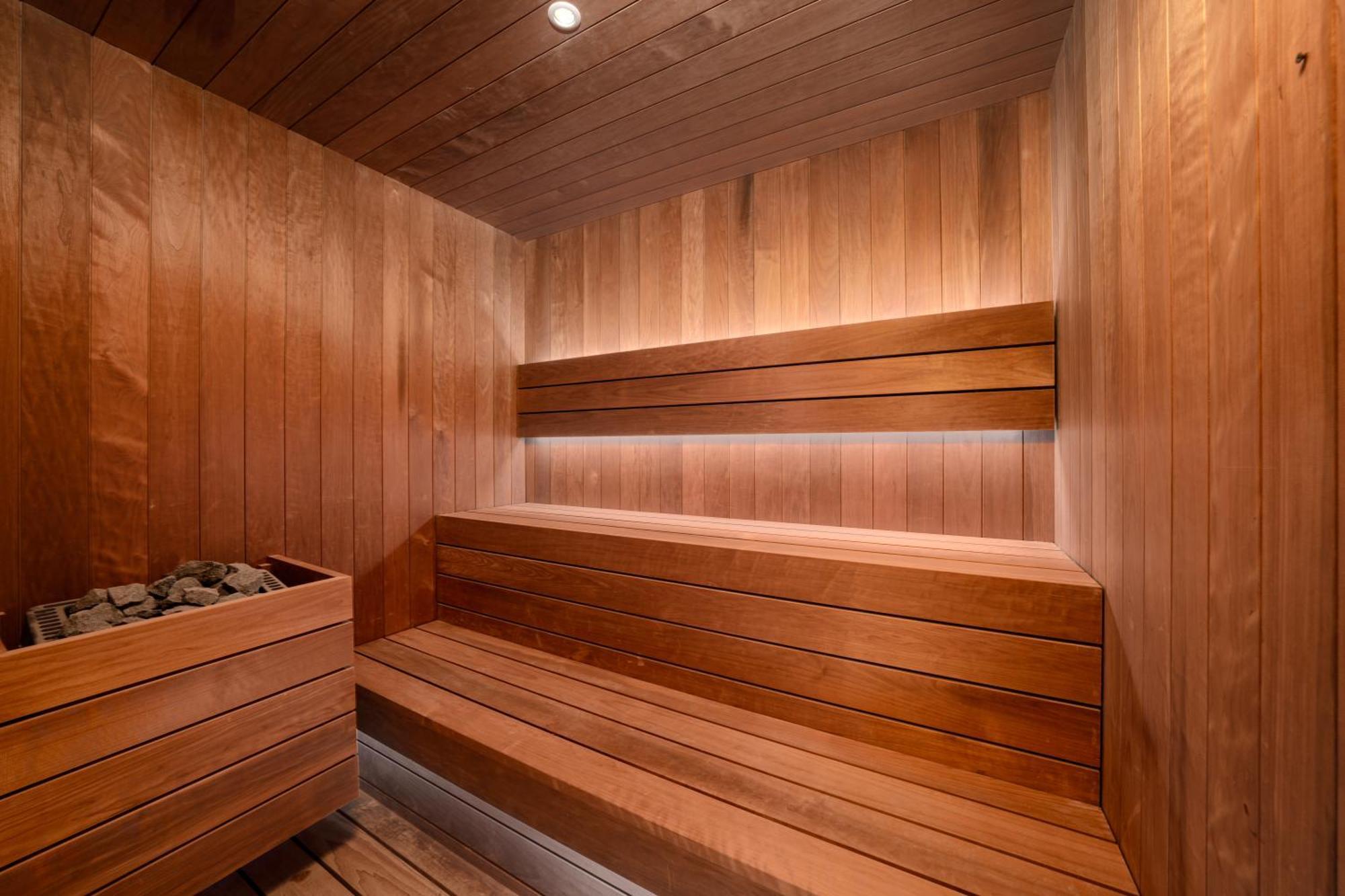 Five Luxe Otel Dubai Dış mekan fotoğraf A modern Finnish sauna